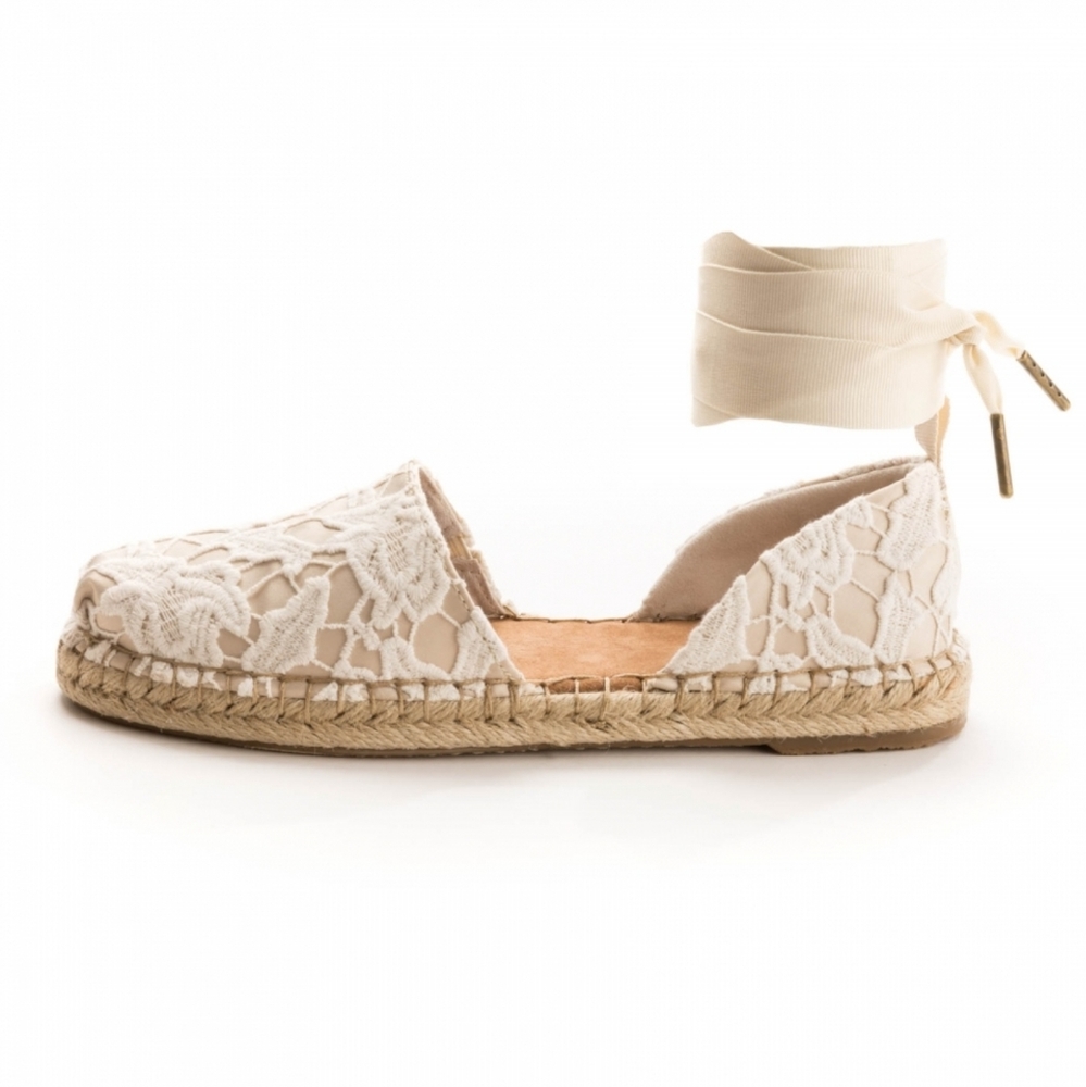 Toms Katalina Birch Floral Lace shoes